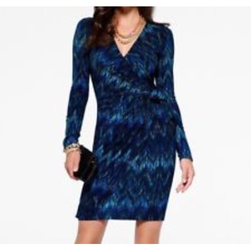 Cache Sexy Wrap Dress Size S